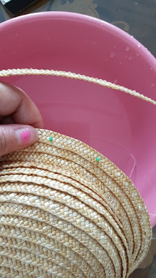 hat making, straw hat, making, begere, begere straw hat, sewing