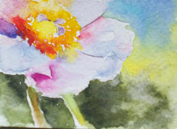 droplets water watercolor painting paint daily sue trading artist card