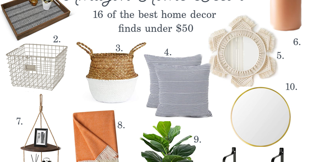 Best Amazon Decor Finds Under 50
