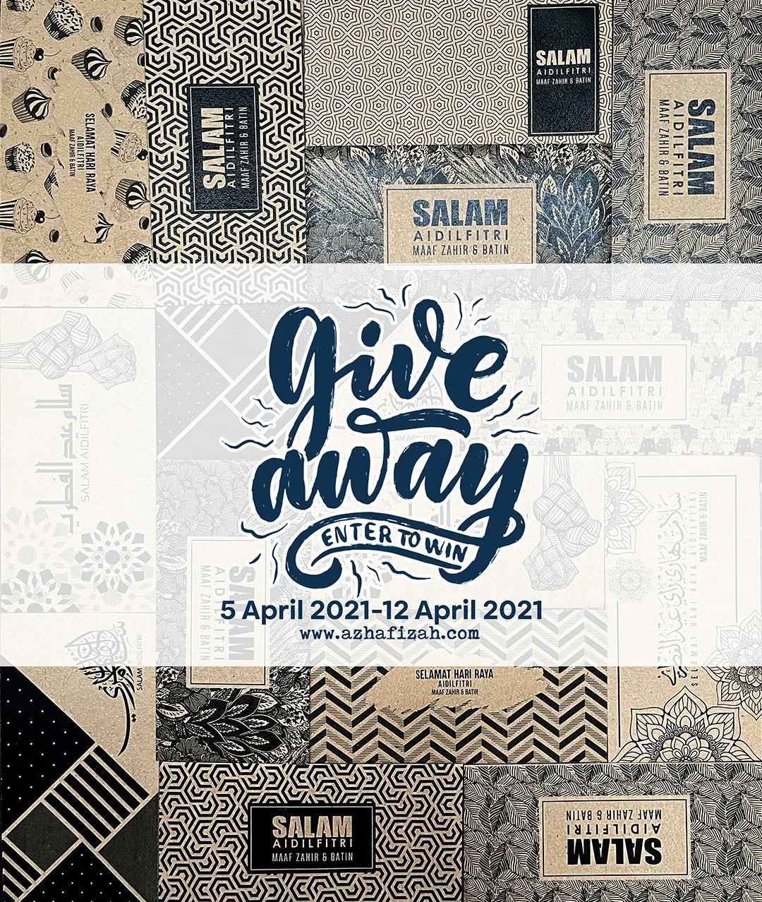 Giveaway  Sampul Raya Hipster