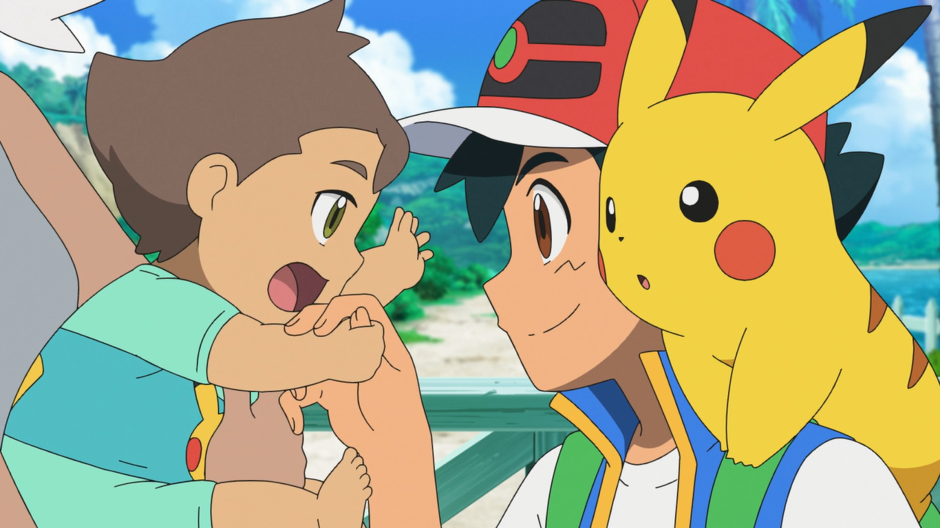 Pokémon: Ash é casado e tem dois filhos nesta arte de fã