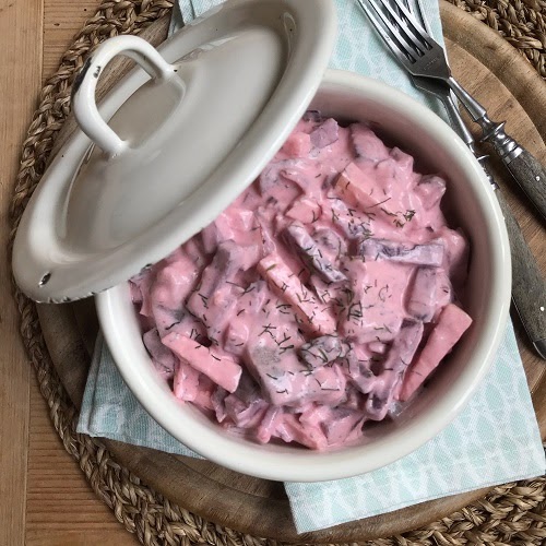 Greenway36: rosa Matjessalat mit roter Bete