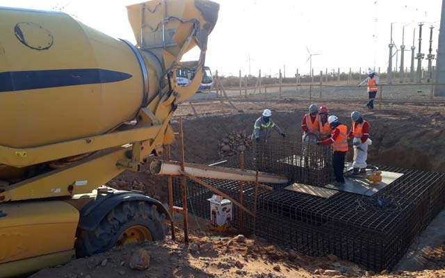 Obras do Conjunto Eólico Campo Largo fase 2 seguem avançadas
