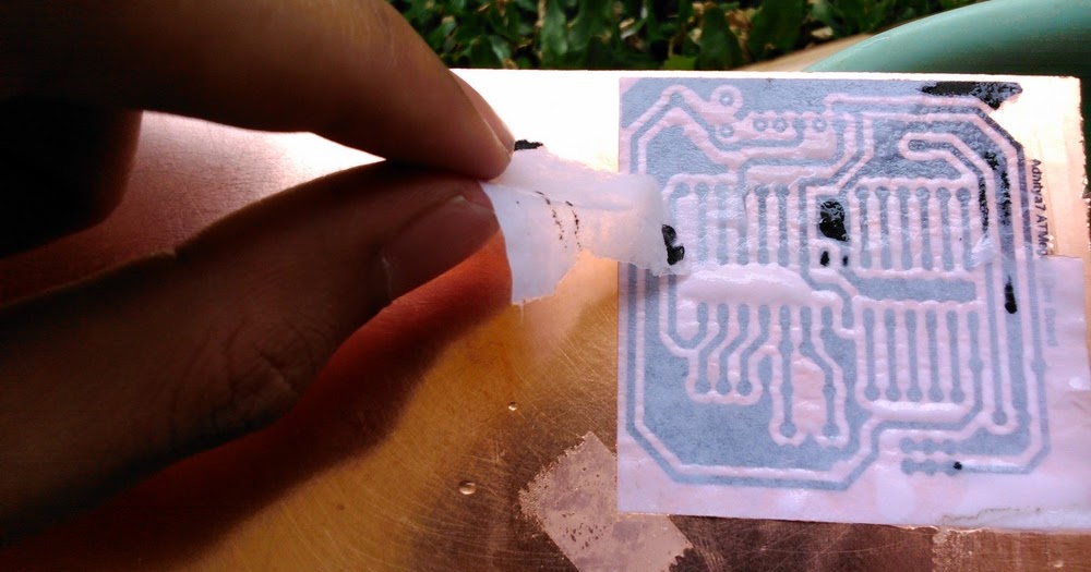 Cara Bikin PCB Dengan Teknik Fotocopy Di Setrika - Mas ikhin Web'Blogs