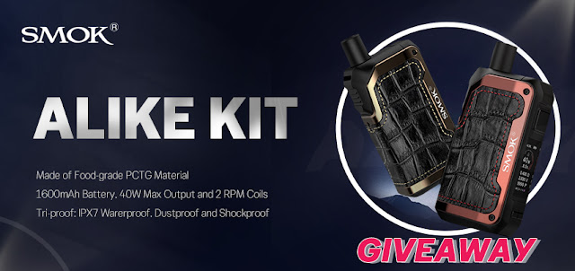 SMOK Alike Kit Giveaway is on