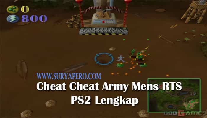 cheat army mens rts ps2