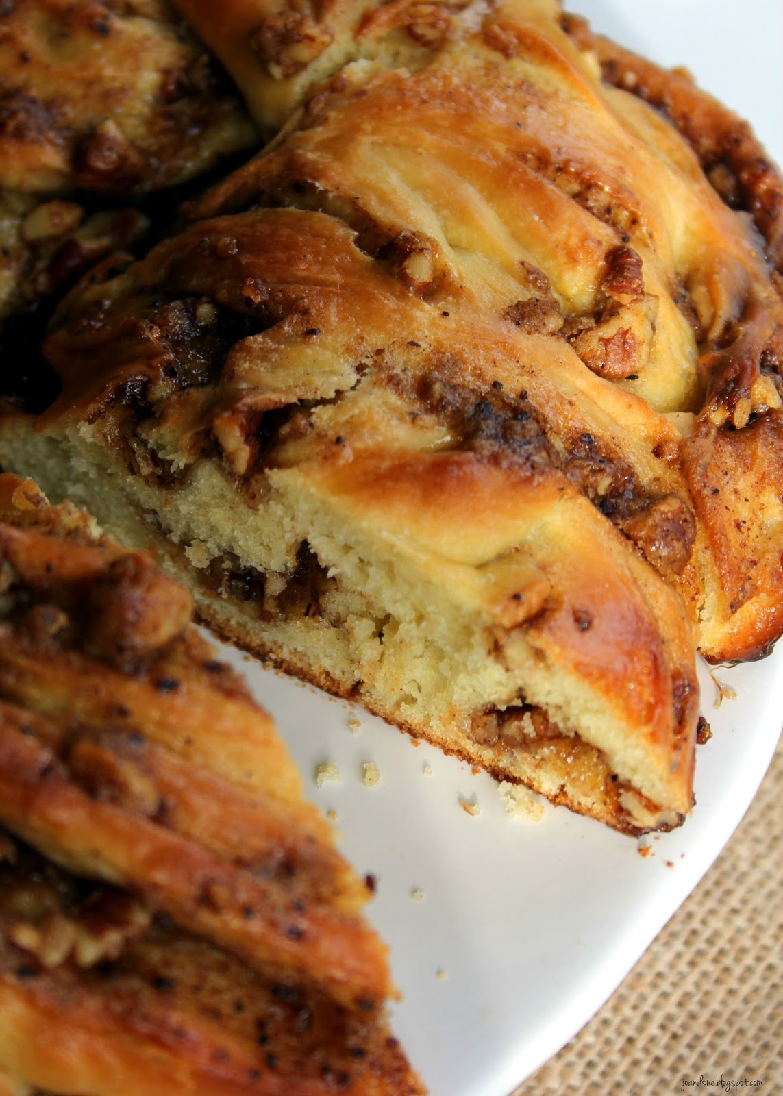 Jo and Sue Cinnamon Pecan Babka