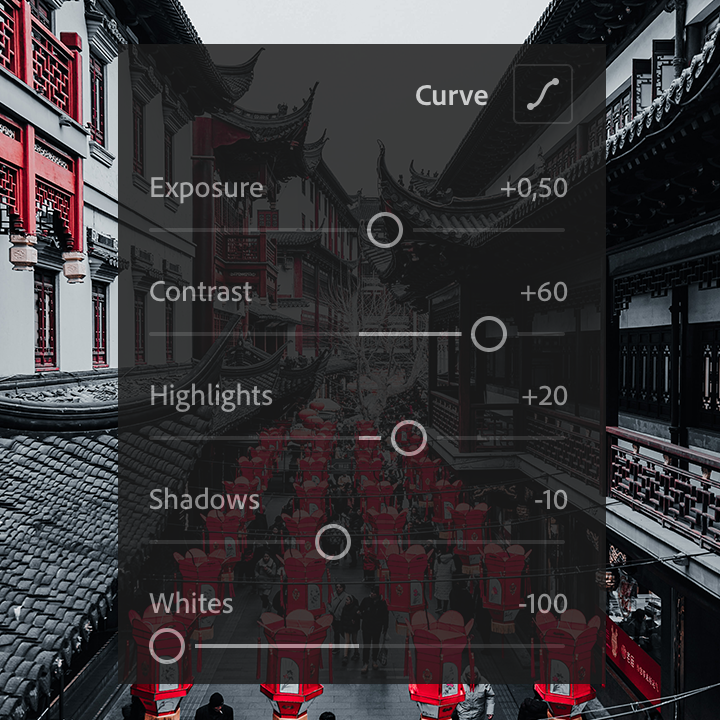 How To Edit in Lightroom Mobile Tutorial Red And Black Tone Free Preset iamdenjourney