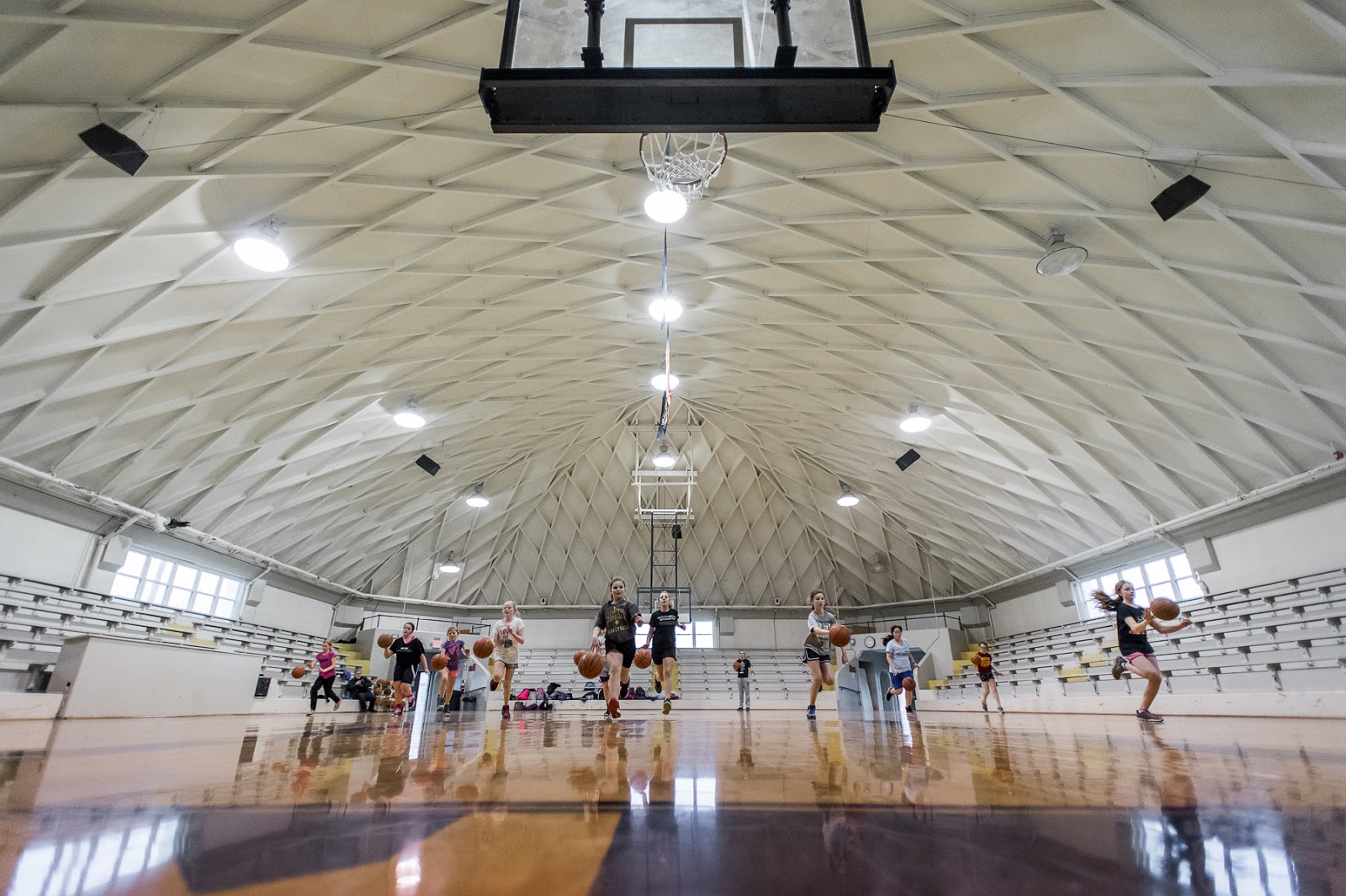 Hoosier Hardwood pine village