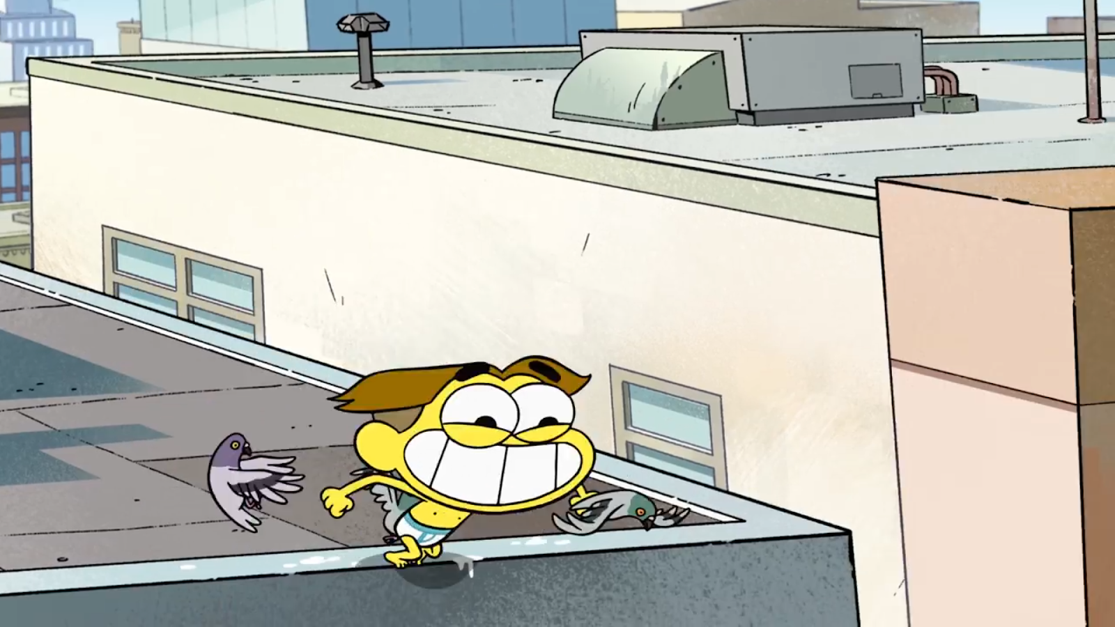 Shirtless Drawn Cartoon Boys Cricket Green in Briefs