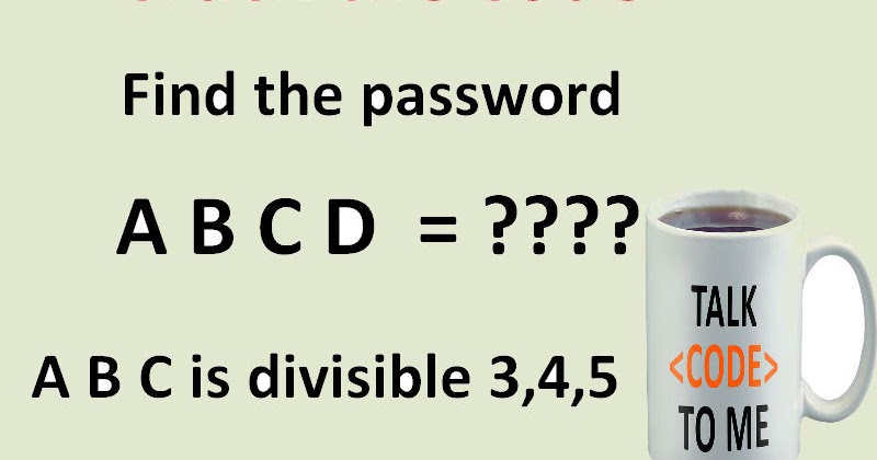 Brain teasers and puzzles: Hard crack the code,be strong