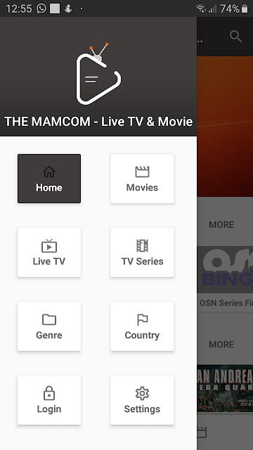 تحميل النسخة الاخيرة من تطبيق THE MAMCOM APK لمشاهدة القنوات و الافلام الجديدة