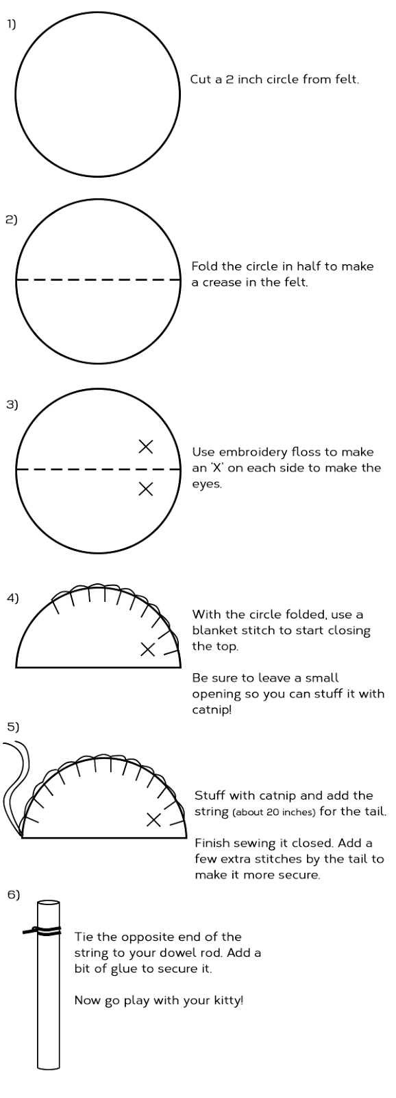 DIY Felt Mouse For Kitty Polka Dots Are Love diy-felt-mouse-for-kitty-polka-dots-are-love