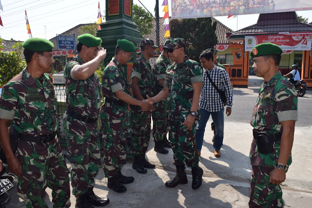 Dandim 0723/Klaten Laksanakan Kunker ke Koramil 17/Karangdowo
