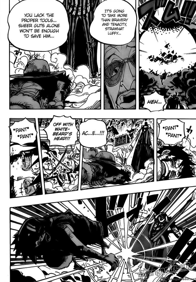 One piece marineford manga cover psawecrafts