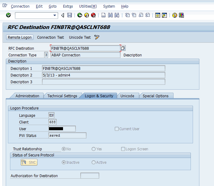 Lesson SAP Basis Administration how to resolve RFC error during client
