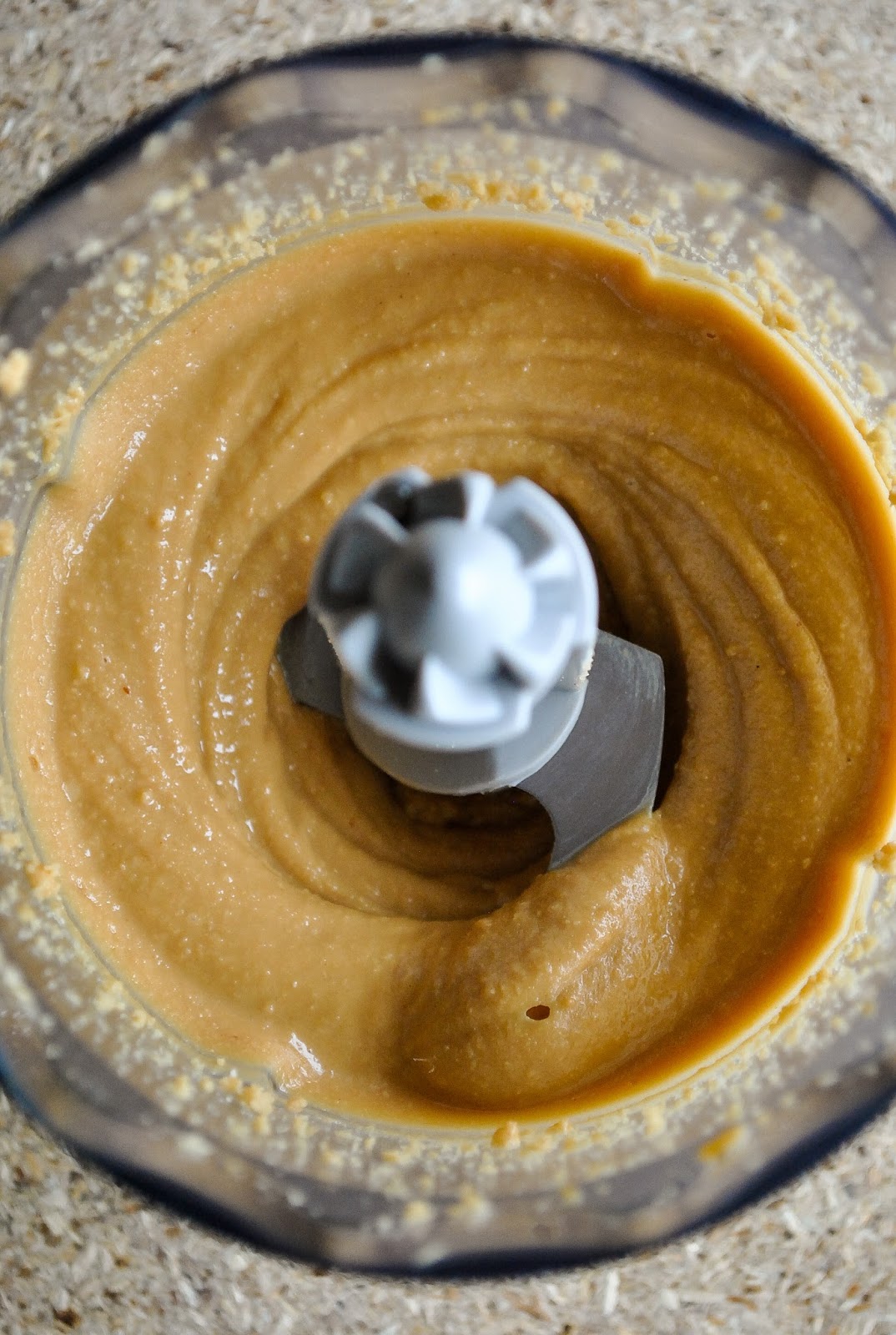 making peanut butter without food processor