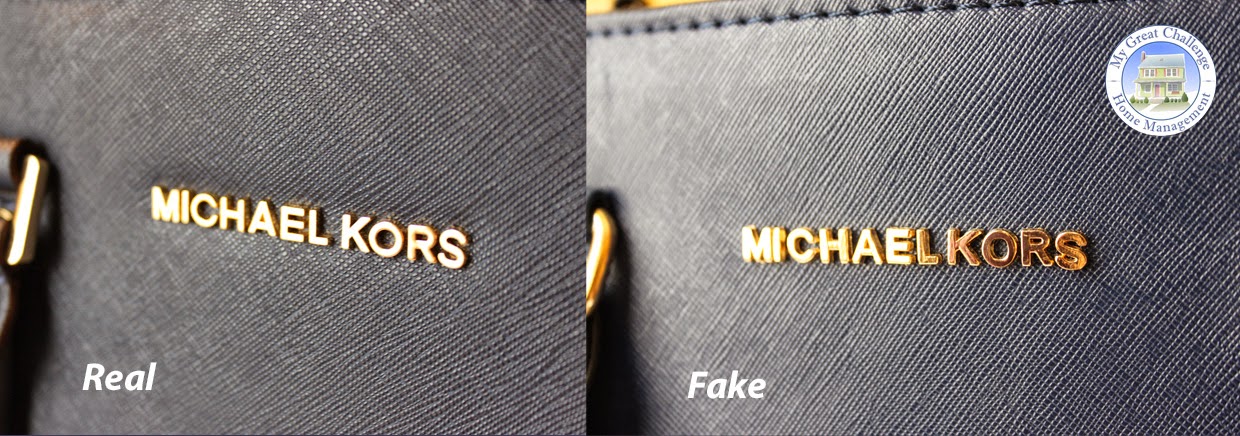 is michael kors real leather