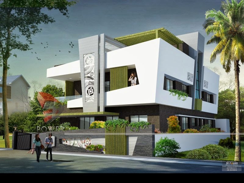 "3d exterior modeling rendering India"