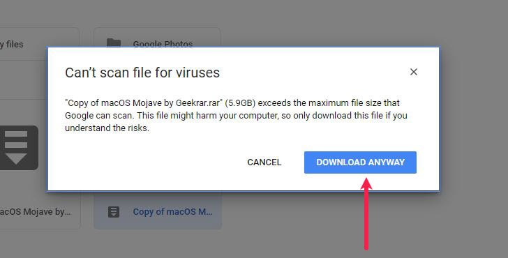 how to bypass google drive download limit 2021