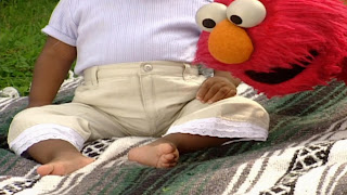 Sesame Street Elmo's World Feet Kids and Baby. Elmo asks a baby how he hop on one foot.