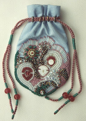 Robin Atkins, improvational bead embroidery