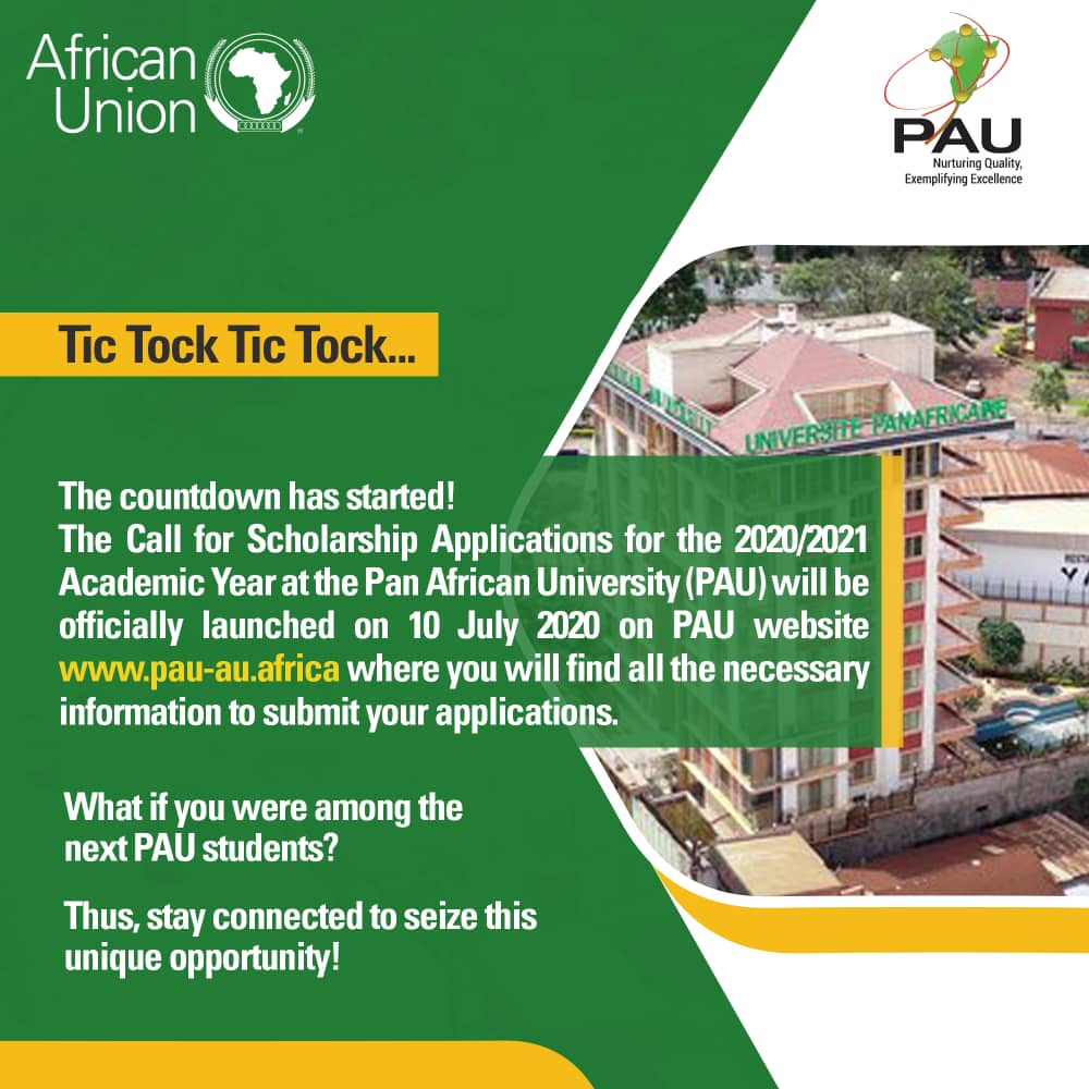 Pan African University Scholarships 2020/2021 Masters & PhD Degree