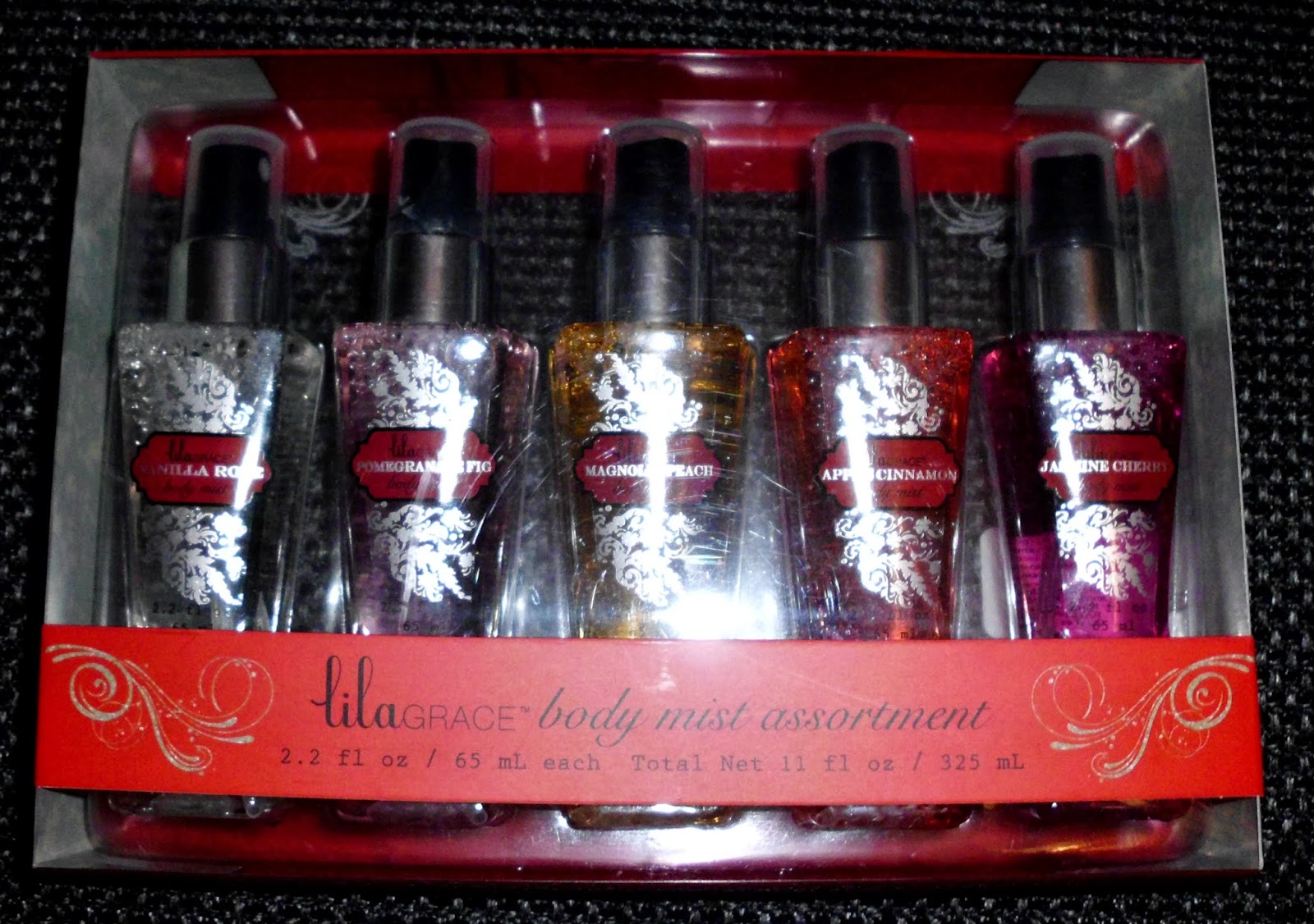 mixedstyleandbeauty TKMaxx Haul lila GRACE Body Mist Set