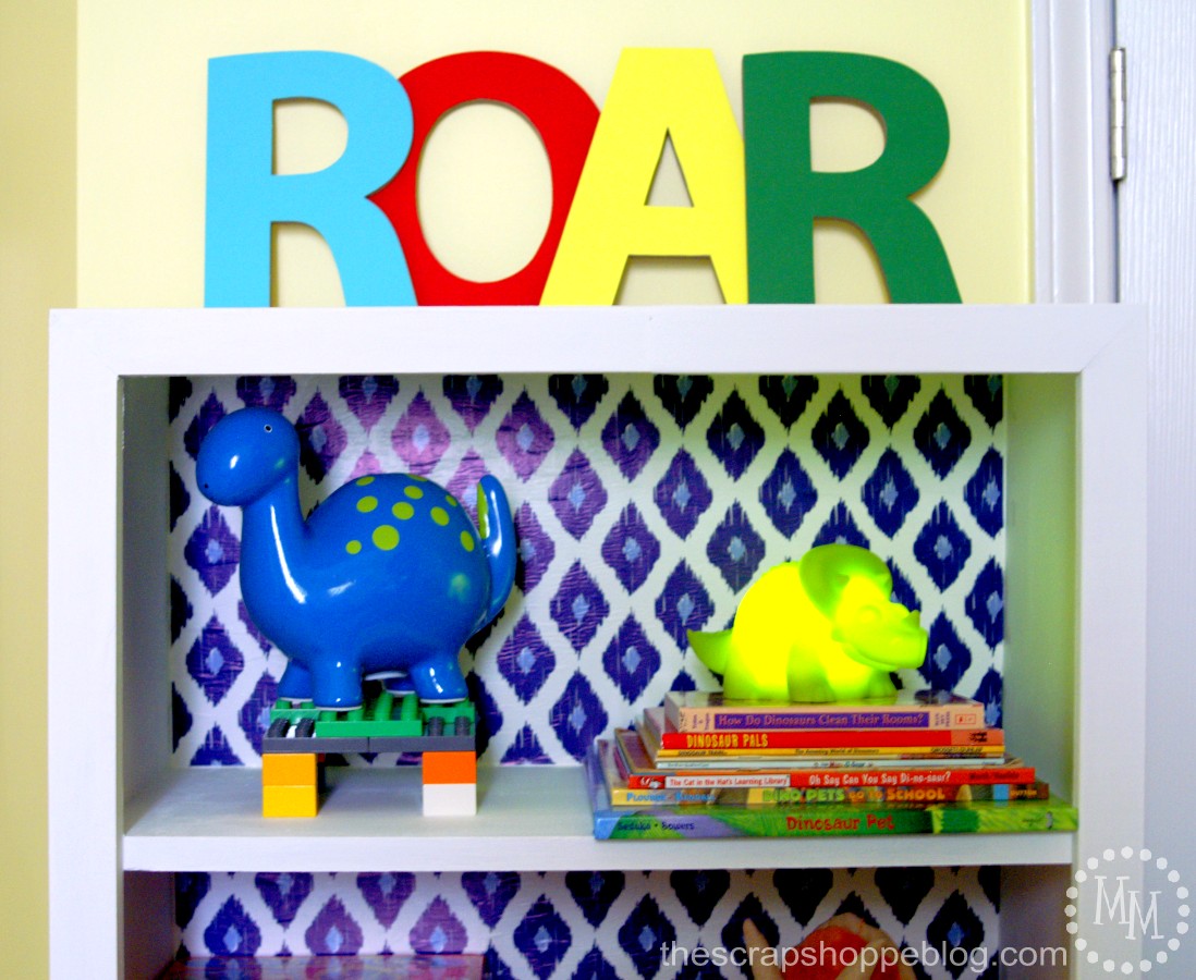 dinsosaur bookcase