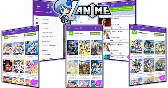 Legion Anime Para Apk Android Ios Y Pc Tema Oscuro Leveldroid