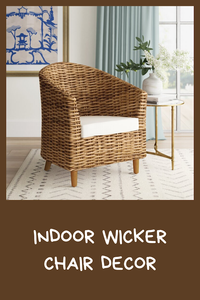 Indoor Wicker Chair Living Rooms