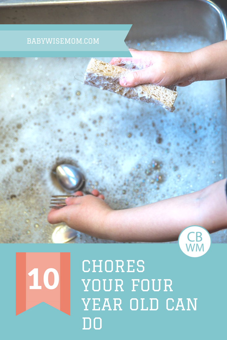 10 Chores For 4 Year Olds Chronicles Of A Babywise Mom