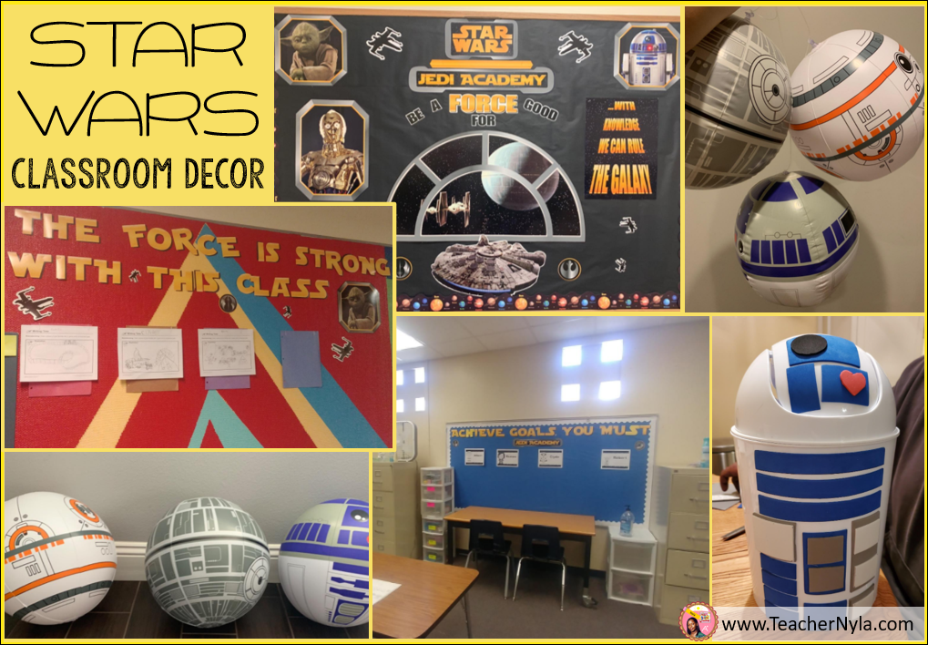 Nyla's Crafty Teaching Star Wars Classroom Theme
