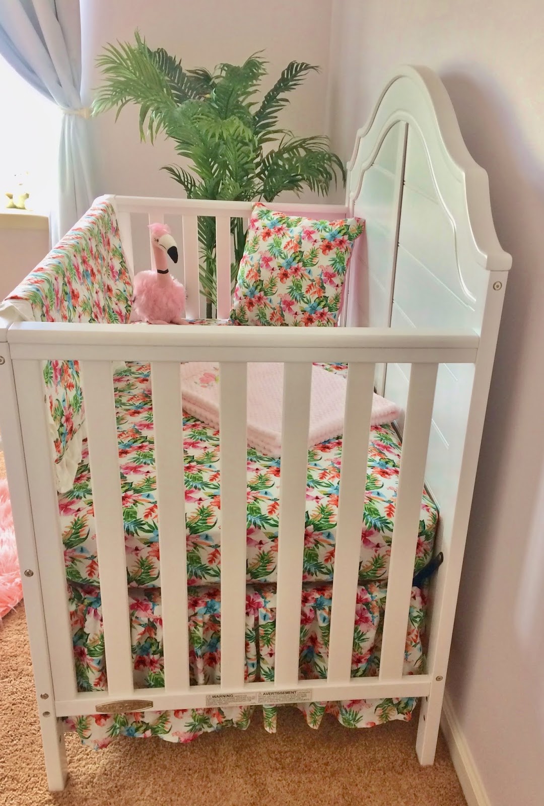 tropical crib bedding