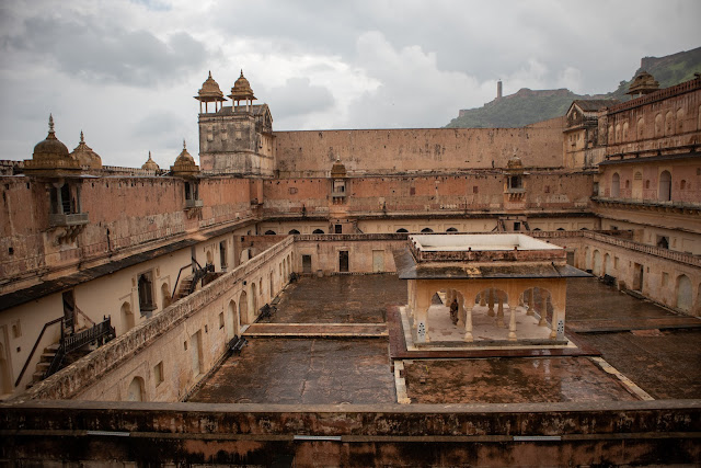 Amer Fort or Amber Fort Jaipur Rajasthan India Royalty Free Stock Images pictures