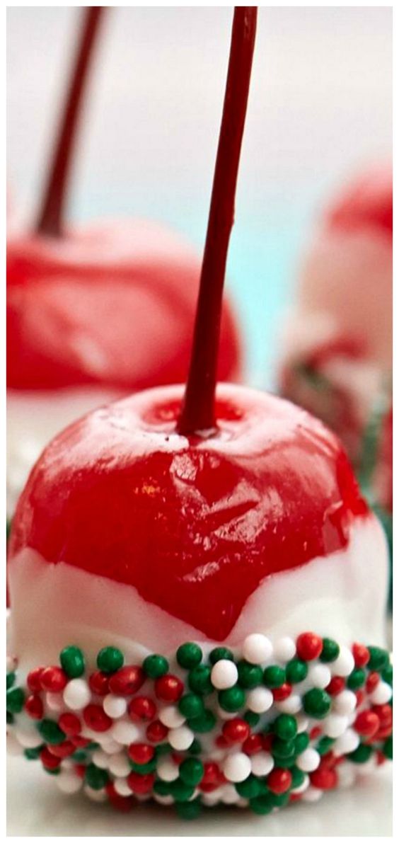 Boozy Christmas Cherry Bombs recipespad