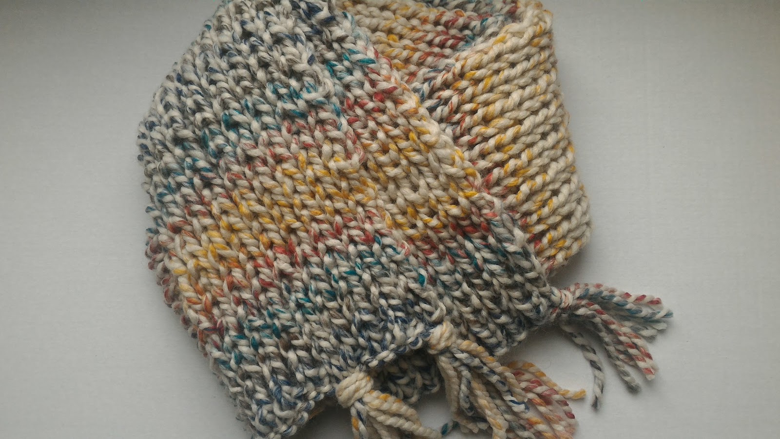 Modern Grace Design Ribbed Knit Scarf Easy Pattern