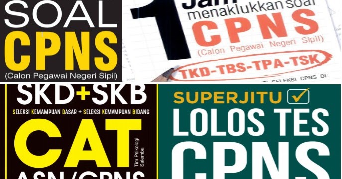 Download Ebook Lengkap Soal Cpns 2019 Pdf Twk Tiu Tkp Skb Tryout
