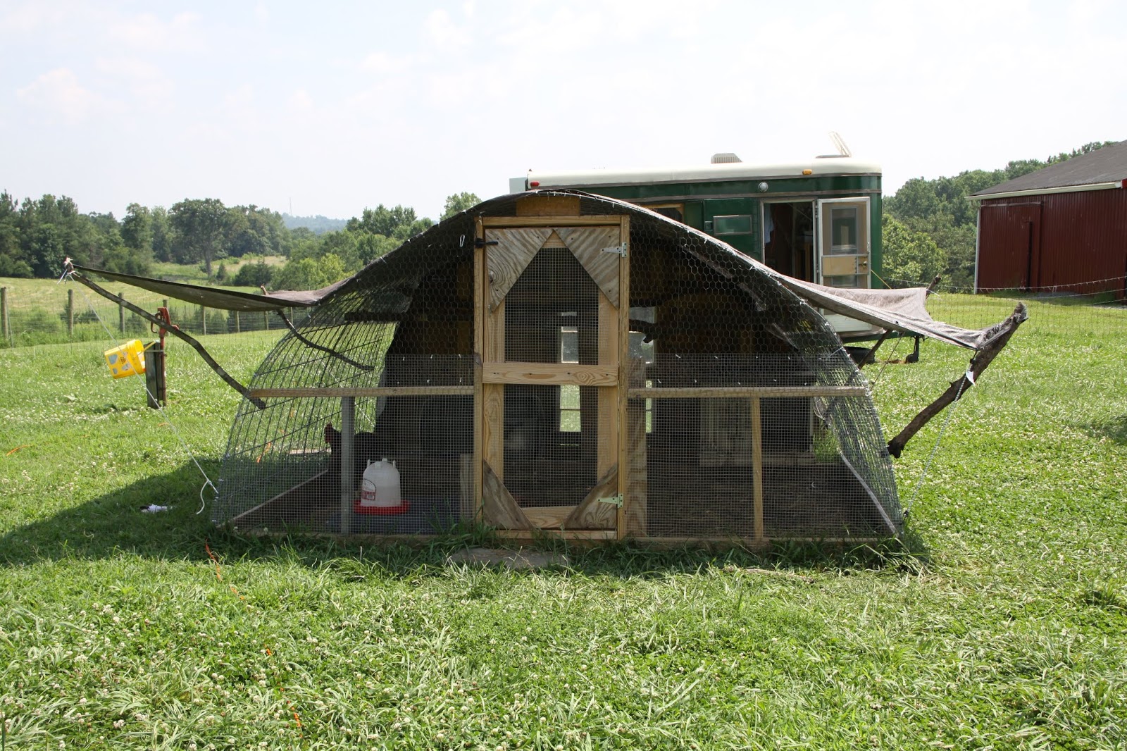Natural Chicken Keeping DIY Build A Chicken Hoop Coop