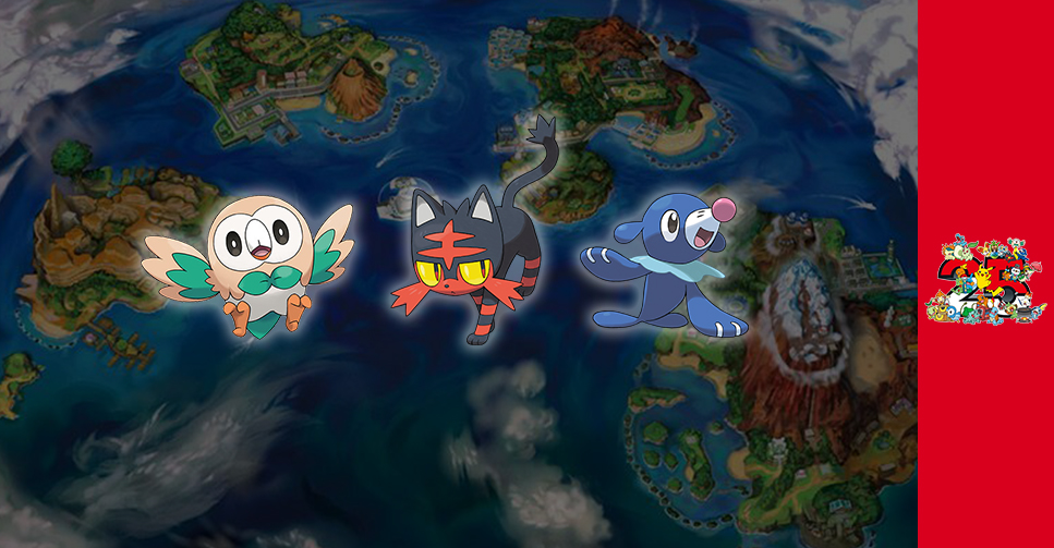 Pokémon Sun & Moon (3DS) e os melhores novos monstrinhos
