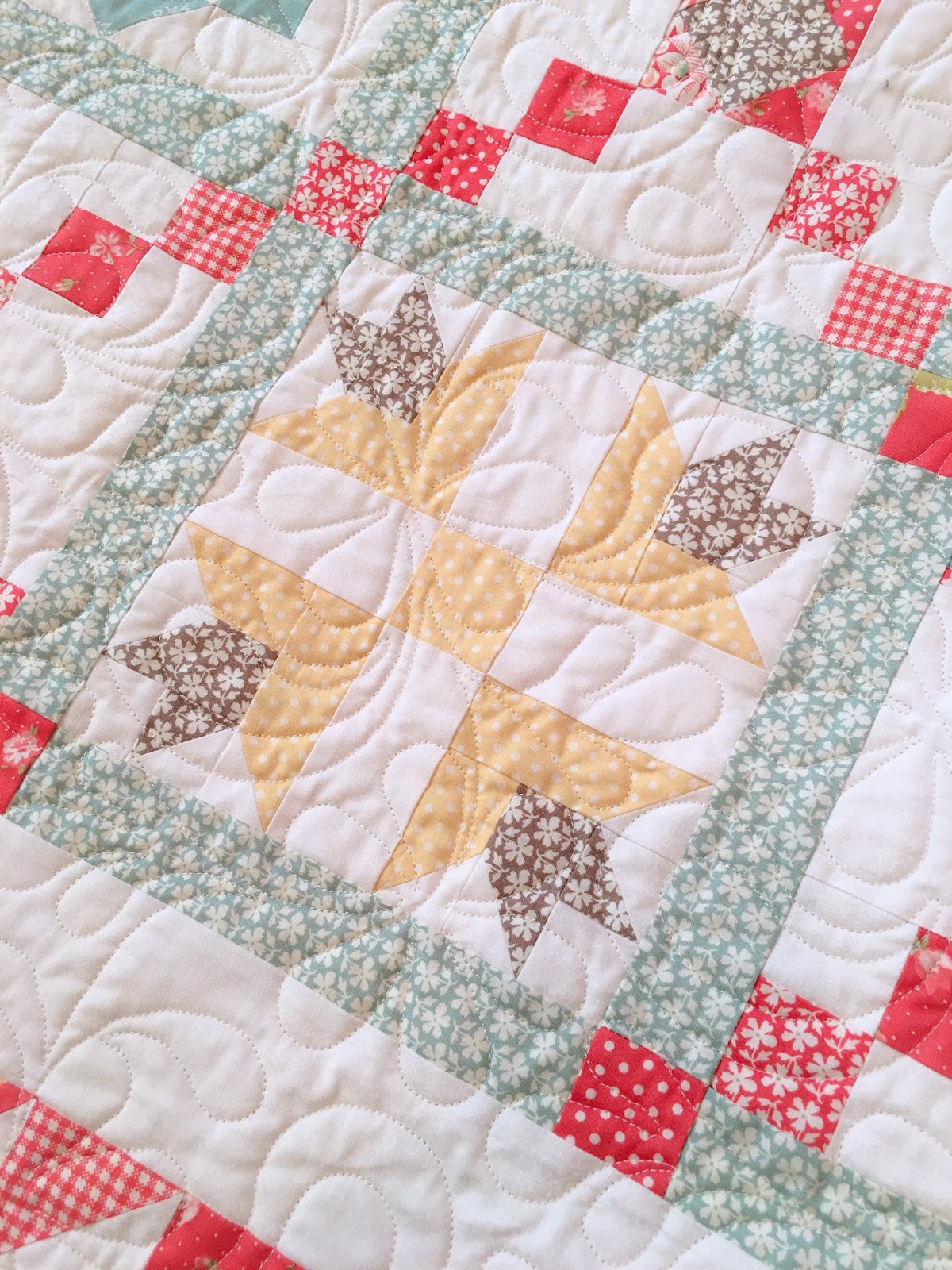 Carried Away Quilting Crossroads Quilt Along My finished quilt