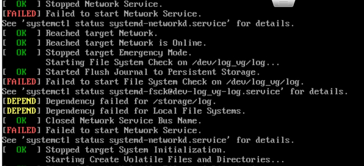 A blog for all the virtualization and operating system troubleshooting VCSA boot fails to start