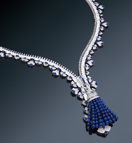Watch How a Van Cleef and Arpels Zip Necklace Transforms into a