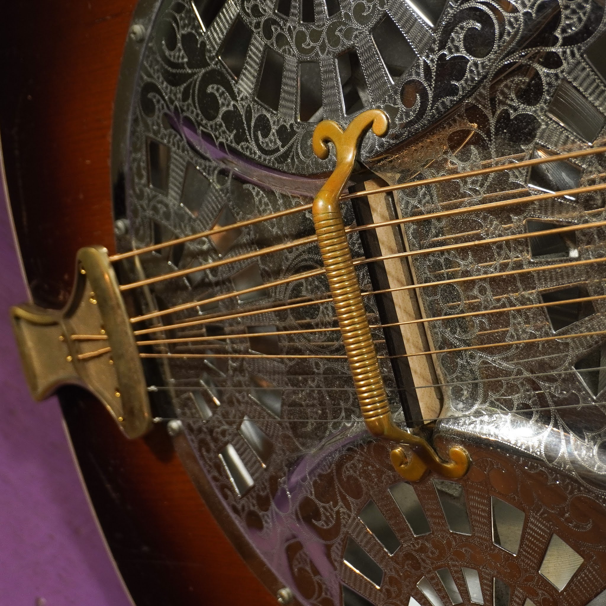 1938 Dobro 8String "Norwood Chimes" Custom Squareneck Resonator Guitar