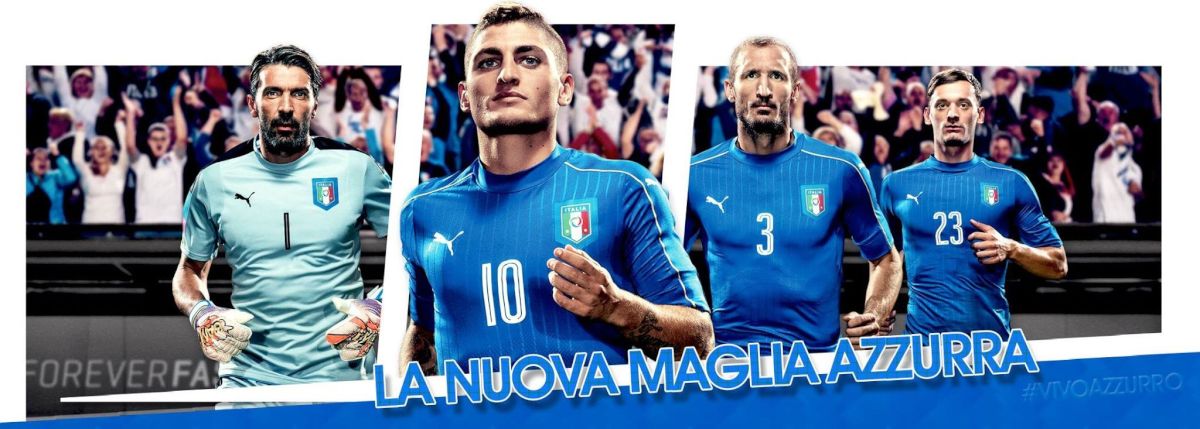 イタリア代表 Euro 16 ユニフォーム ユニ11
