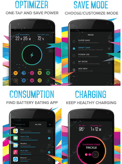 Battery Saver Pro V3.6.3 - Aplikasi Penghemat Batterai Android Paling Ampuh