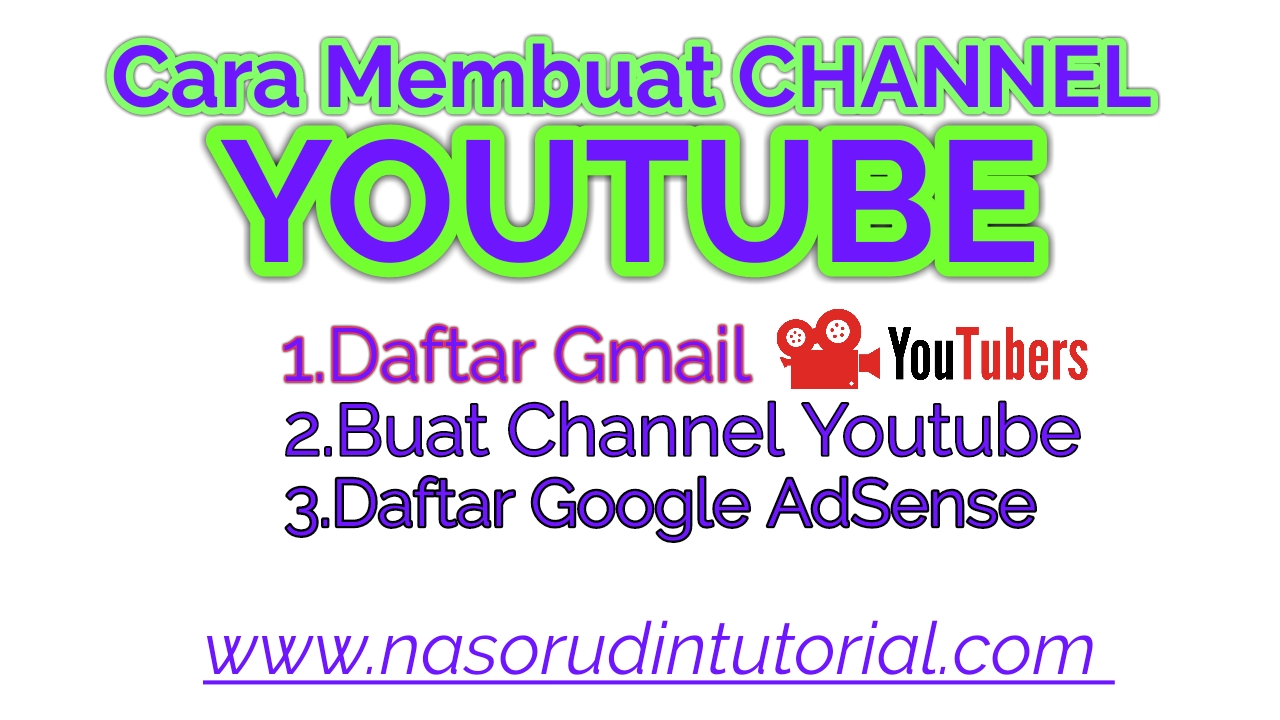 Cara Daftar Gmail Dan Membuat Channel Youtube Sekaligus ...