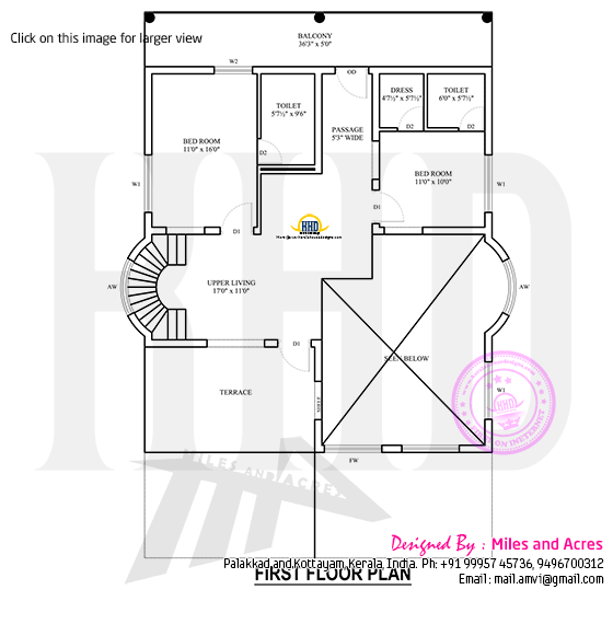 First floor plan