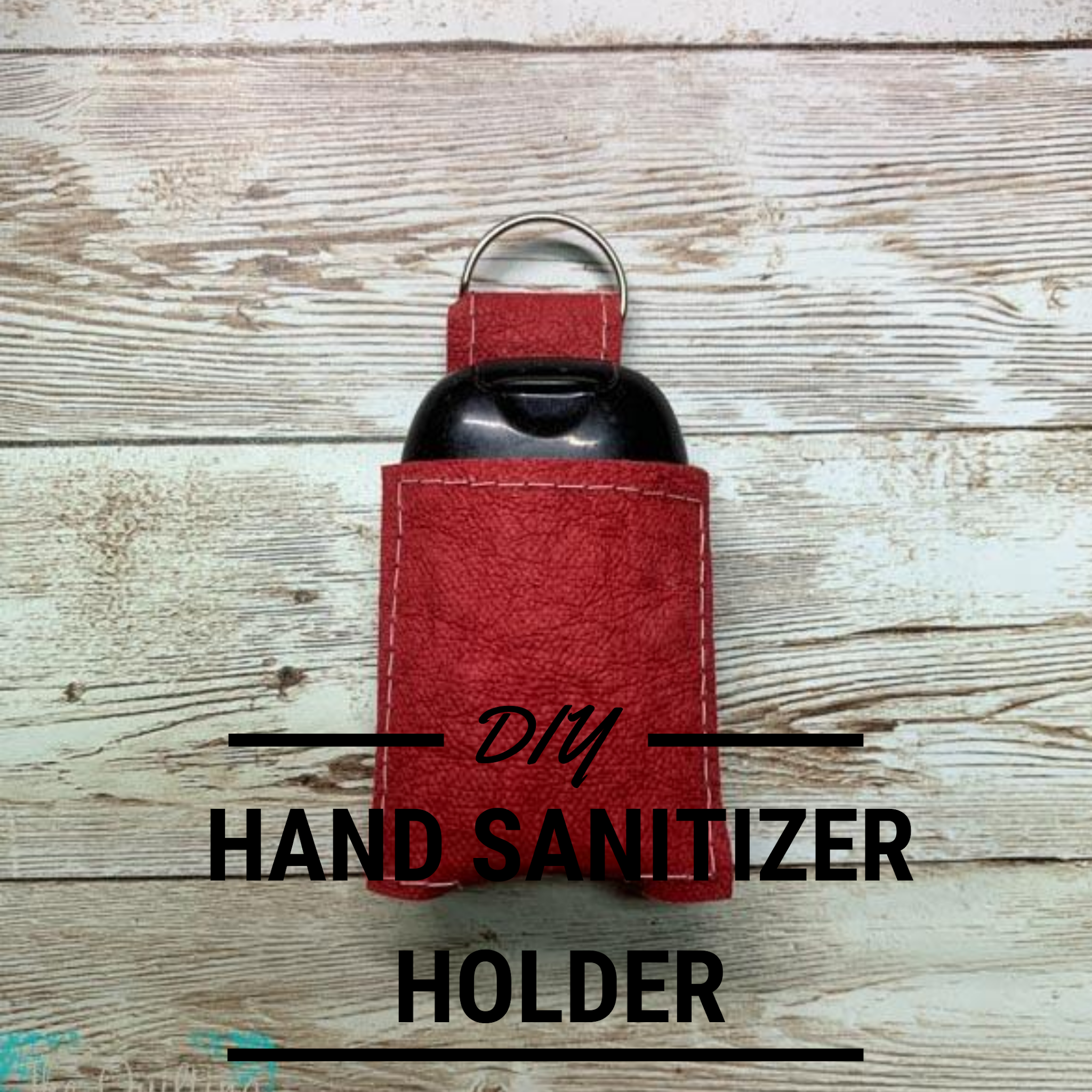 Hand Sanitizer Holder Pattern SVG and PDF The Quilting Room with Mel