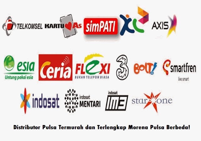 Distributor Pulsa Termurah dan Terlengkap Morena Pulsa Berbeda!